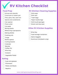 RV Kitchen Checklist 200x259 